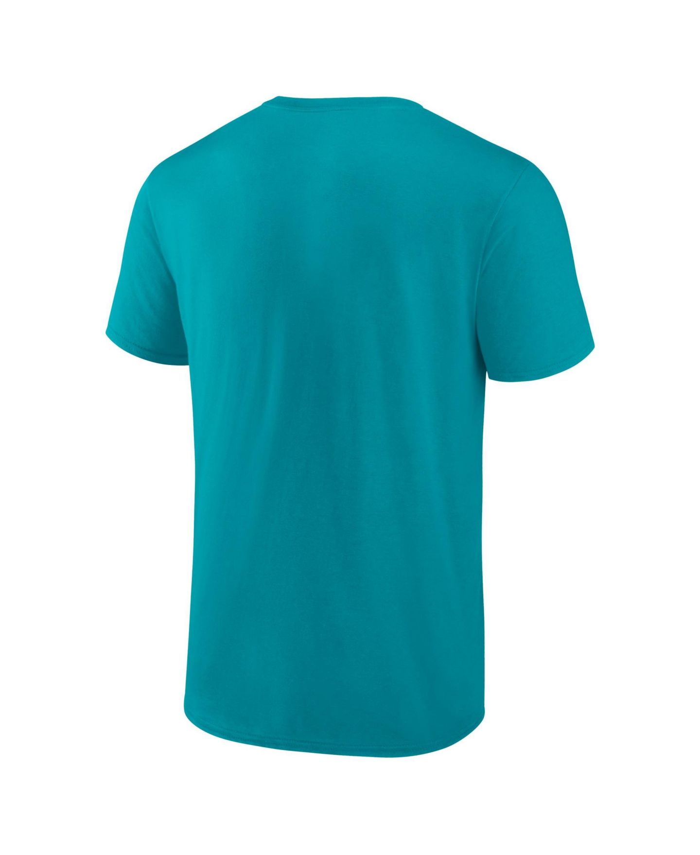 Мужская футболка Logo Athletic Aqua Miami Dolphins Primary Logo — фото 3