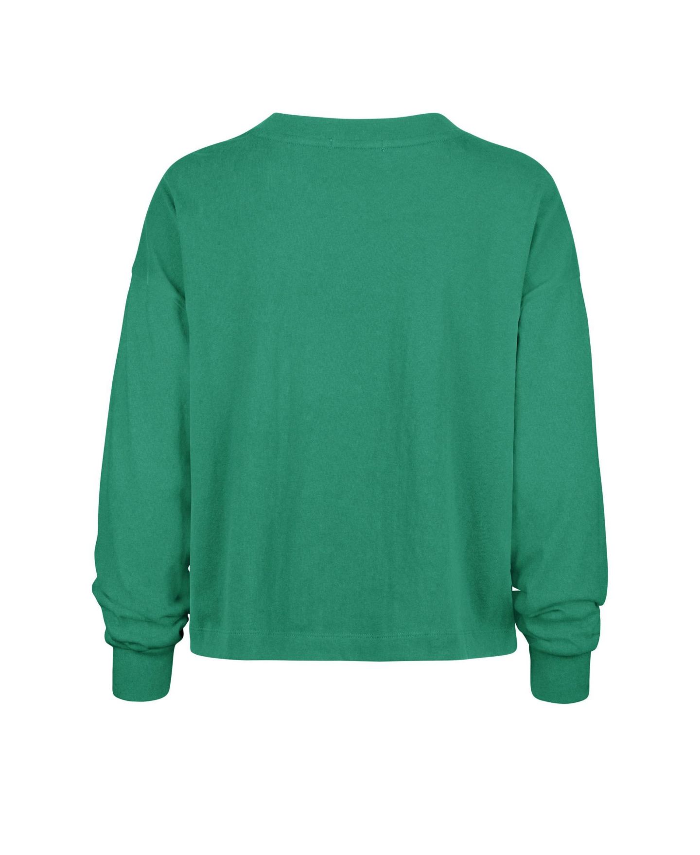 Женская футболка '47 Brand Kelly Green Oregon Ducks Stacked Sydney Long Sleeve — фото 2
