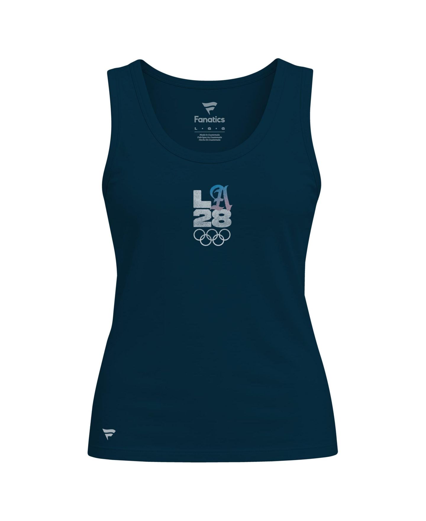Женский топ Fanatics Navy LA28 Bluebell Collection Fitted — фото 1