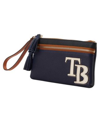 Tampa Bay Rays Infield Double-Zip Wristlet
