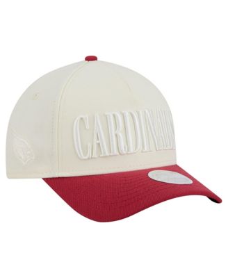 Women's Cream/Cardinal Arizona Cardinals Tonal A-Frame 9FORTY Adjustable Hat