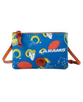 Los Angeles Rams Top Zip Crossbody Purse