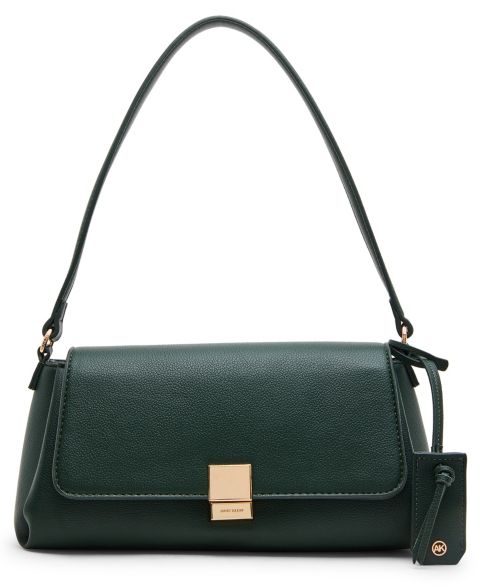 Женская сумка Anne Klein Convertible Small Shoulder Handbag, цвет: Зелёный