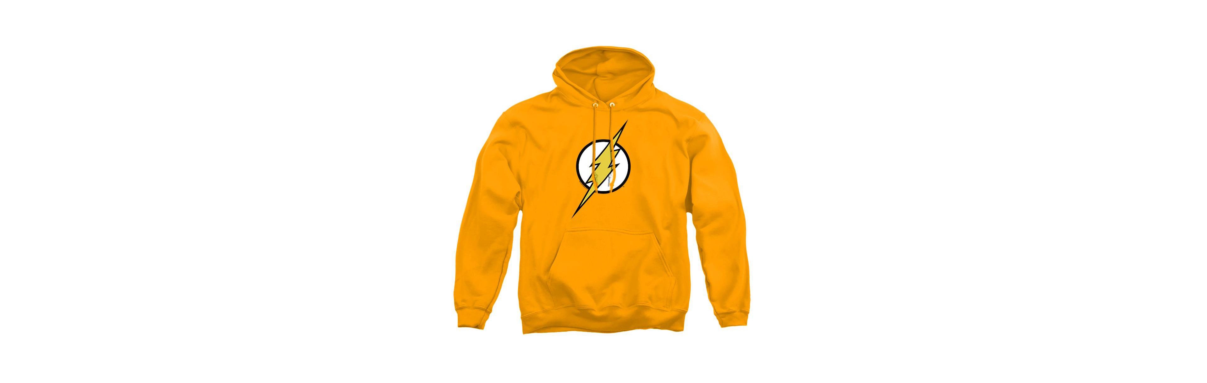 Justice League Men's Flash Logo Graphic Classic-Fit Hoodie