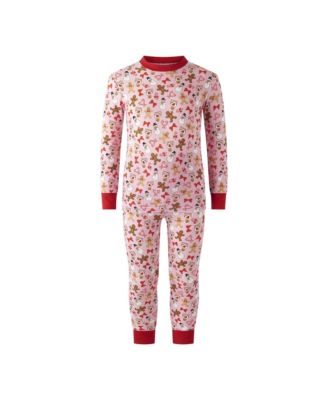 Toddler Girls' 2T-5T Gingerbread Long-Sleeve Pajamas, 2-Piece Set