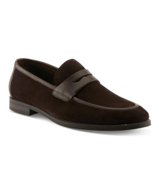 Men's Jaxon Suede Penny Loafers