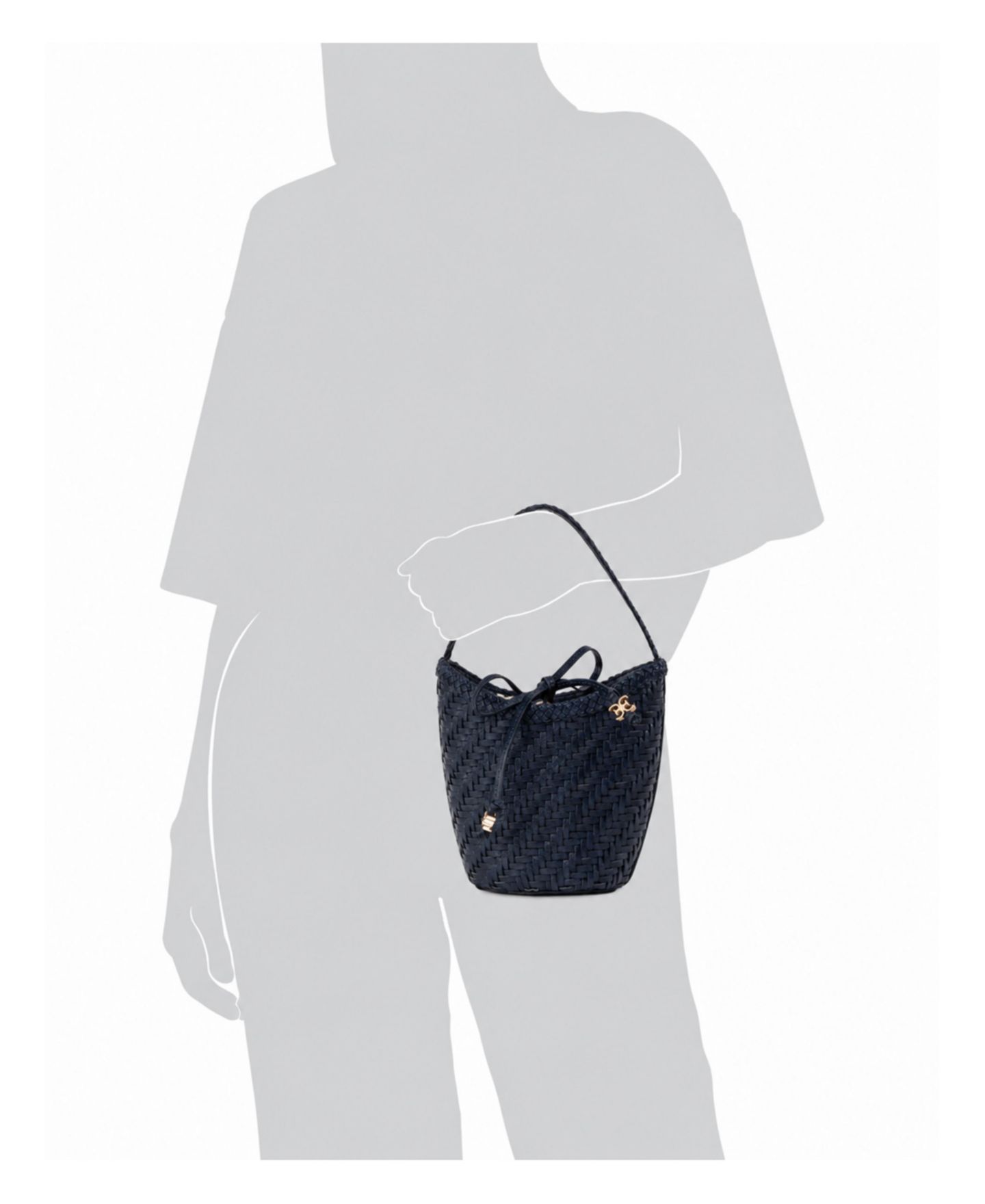 Женская сумка Sam Edelman Marcie Small Crossbody Handbag, цвет: Чернильный синий — фото 3