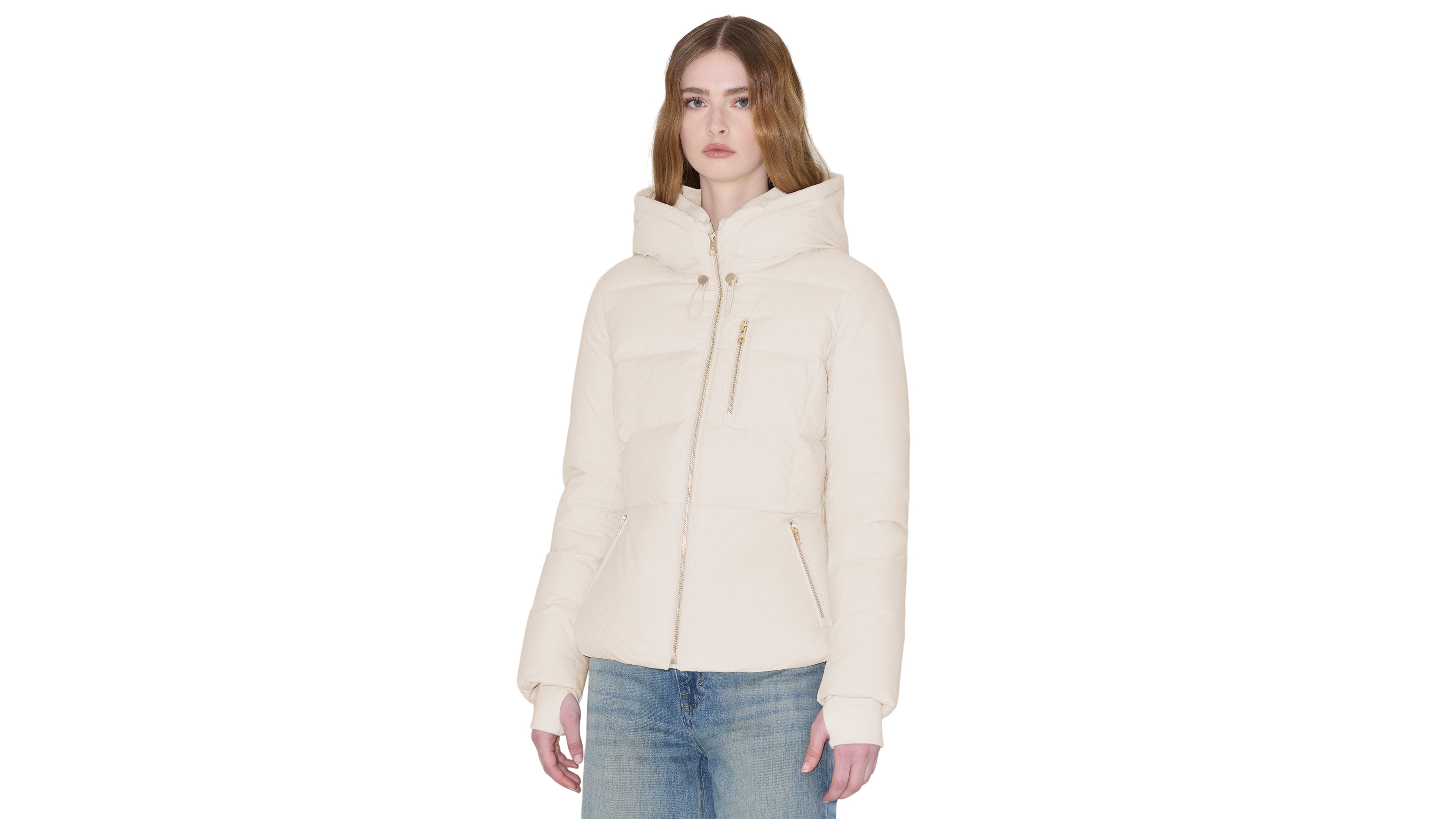 Soia & Kyo Women's Marilou Puffer Hooded Slim-Fit Coat