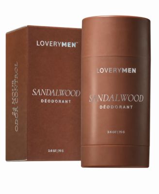 Men's Sandalwood Deodorant Stick, Anti-Perspirant 2.6oz