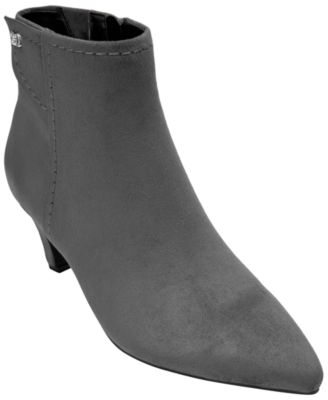 Women's Laurie Kitten-Heel Pointed-Toe Dress Booties