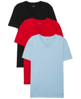Men's Cotton Classic V-Neck T-Shirt, 3-Pack