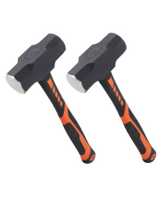 Sledgehammer With Fiberglass Handle Drilling/crack Hammer Non-slip Rubber Grip Forged Steel Construction