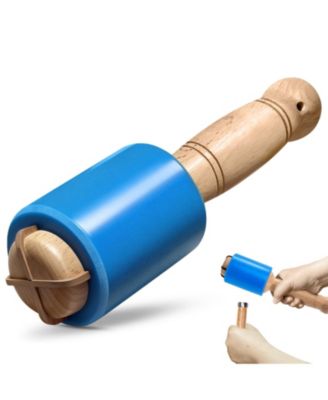 Polyurethane Non-marring Soft Face Mallet Low Rebound Quiet Anti-vibration Hammer For Leathering Aluminum Embossing