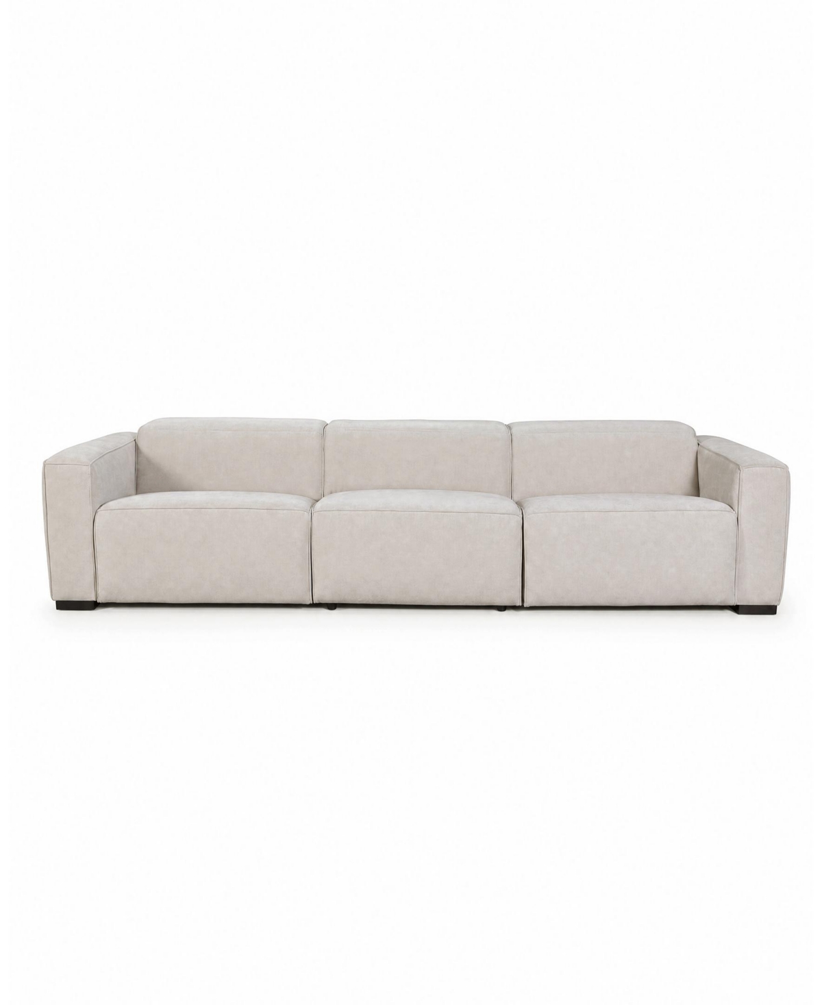 Carltoun 3-Piece Power Headrest Reclining Sofa - Sand