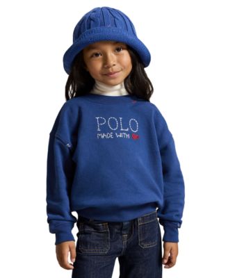 Girls' 2T-6X Logo Fleece Sweatshirt