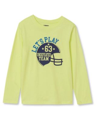 Boys' 4-20 Glow-in-the-Dark Dinosaur Long-Sleeve Graphic Tee