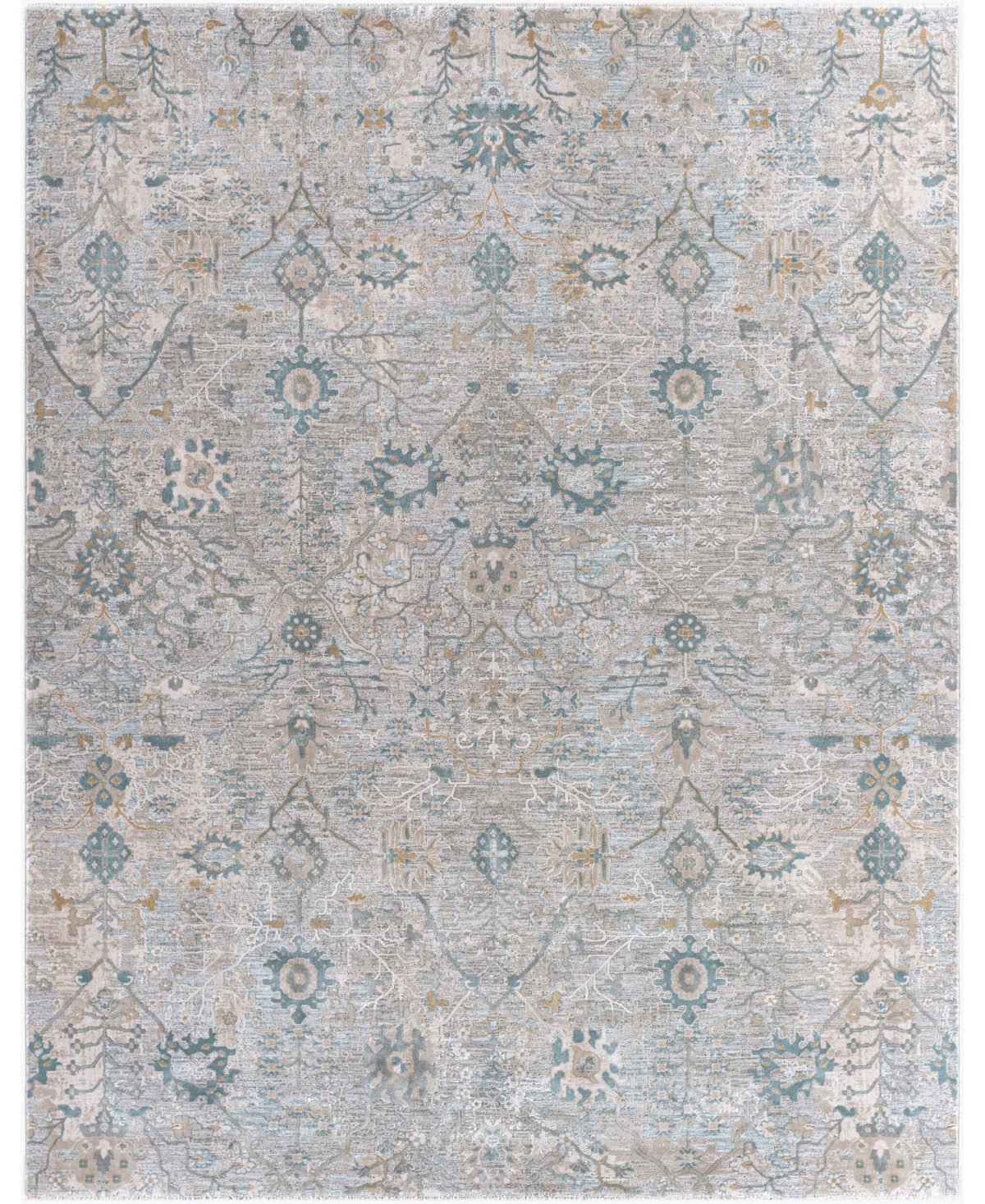 BWK2315-575 5 ft. x 7 ft. 5 in. Brunswick Machine Woven Rectangle Rug - Multi Color