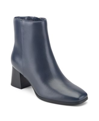 Women's Aurore eFlex Leather Block Heel Booties