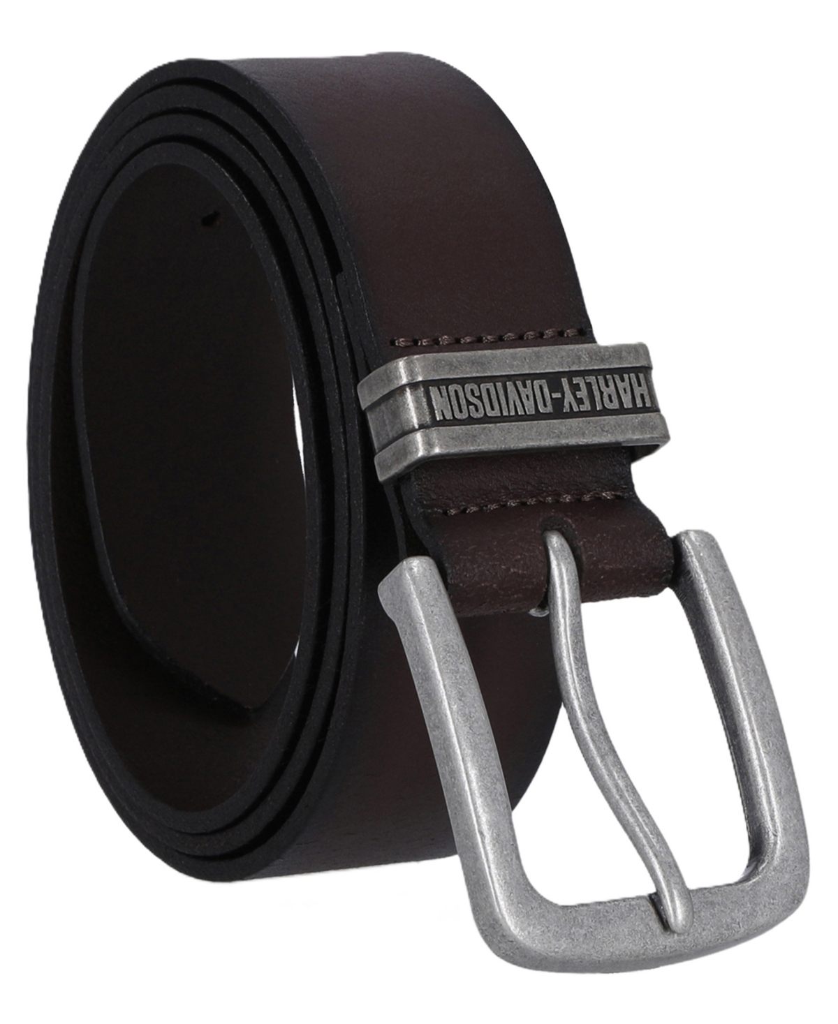 Harley Davidson Men's Engraved Western Leather Belt
