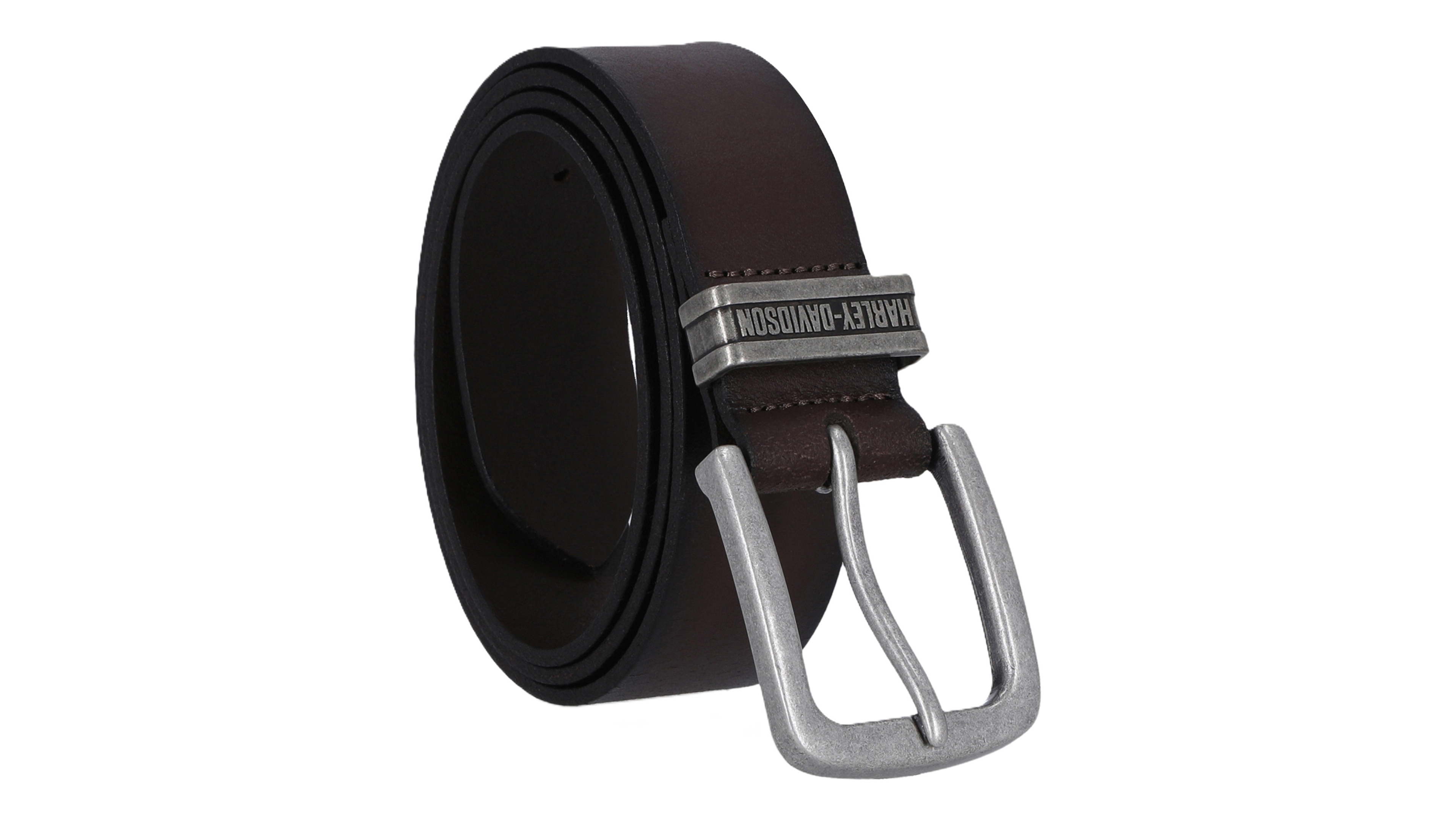 Harley Davidson Men's Engraved Western Leather Belt