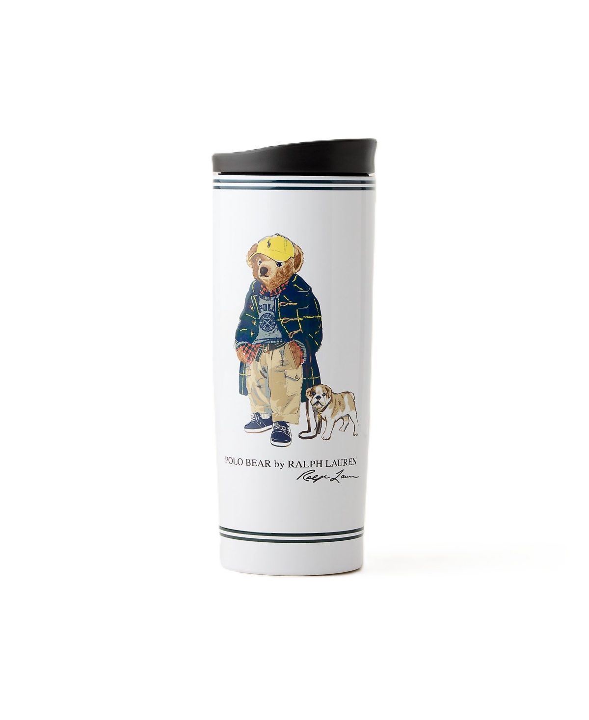 Polo Ralph Lauren Toggle Coat 15 oz. Bear Tumbler - White