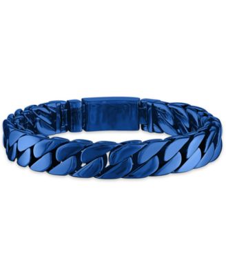 Esquire Men's 11mm Double-Layer Curb Chain Bracelet in Stainless Steel