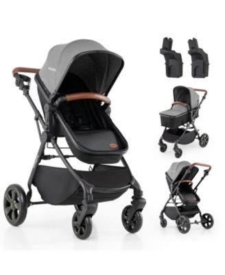 2-in-1 Reversible Seat Travel System Stroller