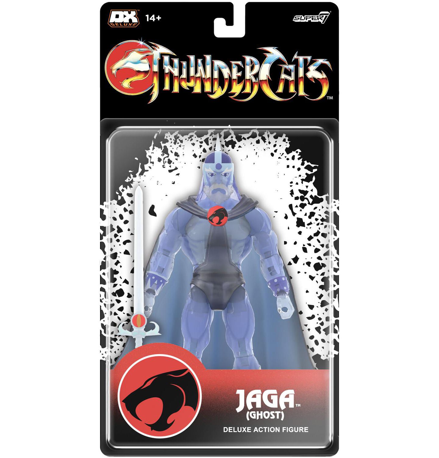 Детские фигурки Super7 ThunderCats Deluxe Ghost Jaga 7" 3-Piece Action Figure, 14+ Years, цвет: Open Miscellaneous — фото 2