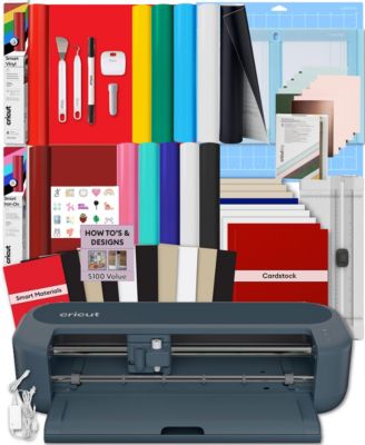 Maker 5 Rainbow Sampler Bundle Smart Vinyl, Heat Transfer Vinyl and Cards
