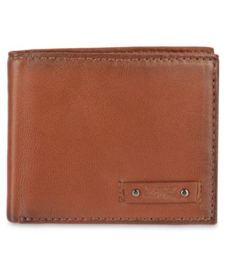 Men's RFID Blocking Extra-Capacity Genuine Leather Bifold Wallet