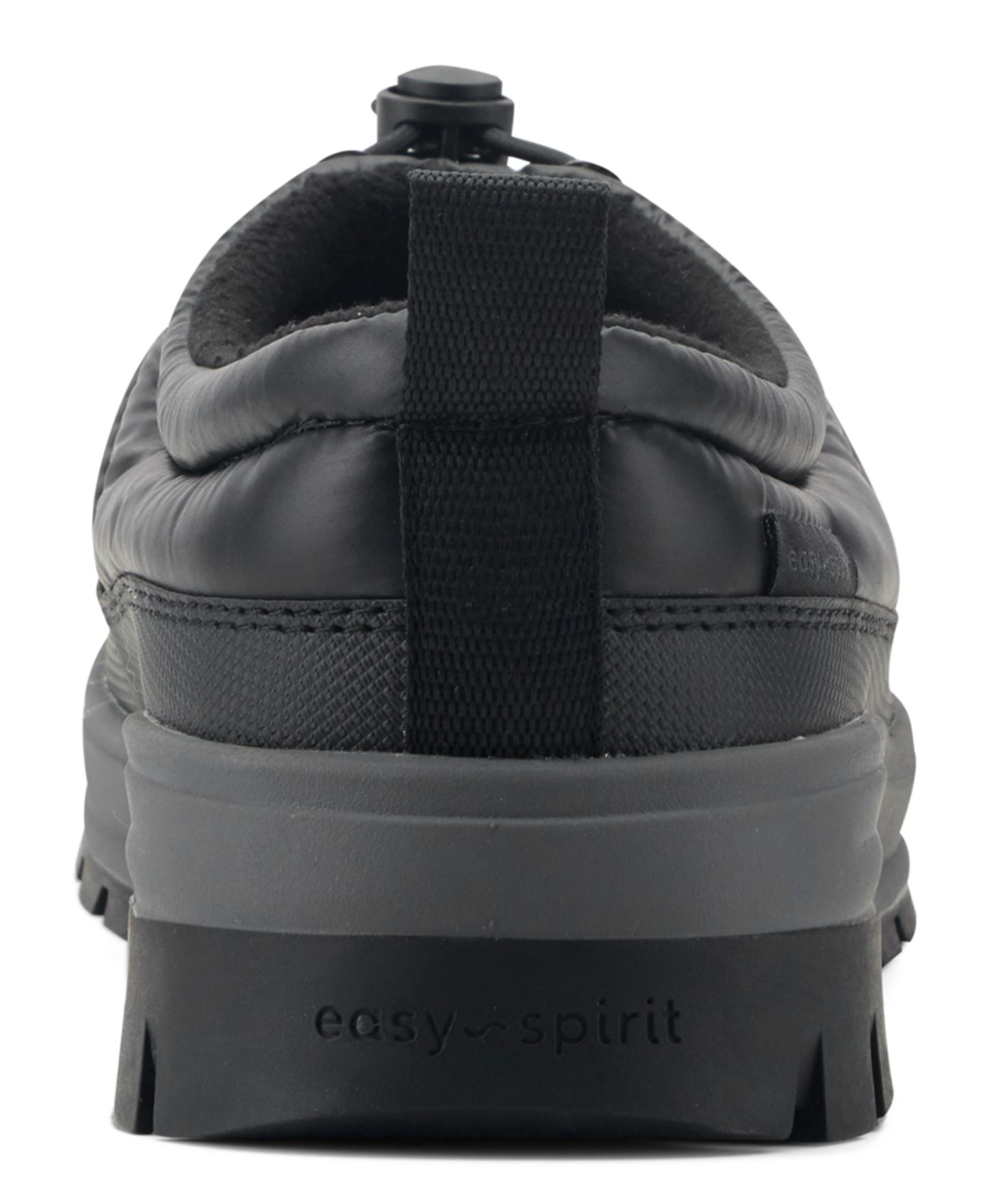 Женские стёганые утеплённые слипоны Easy Spirit Frozey, цвет: Чёрный — фото 5