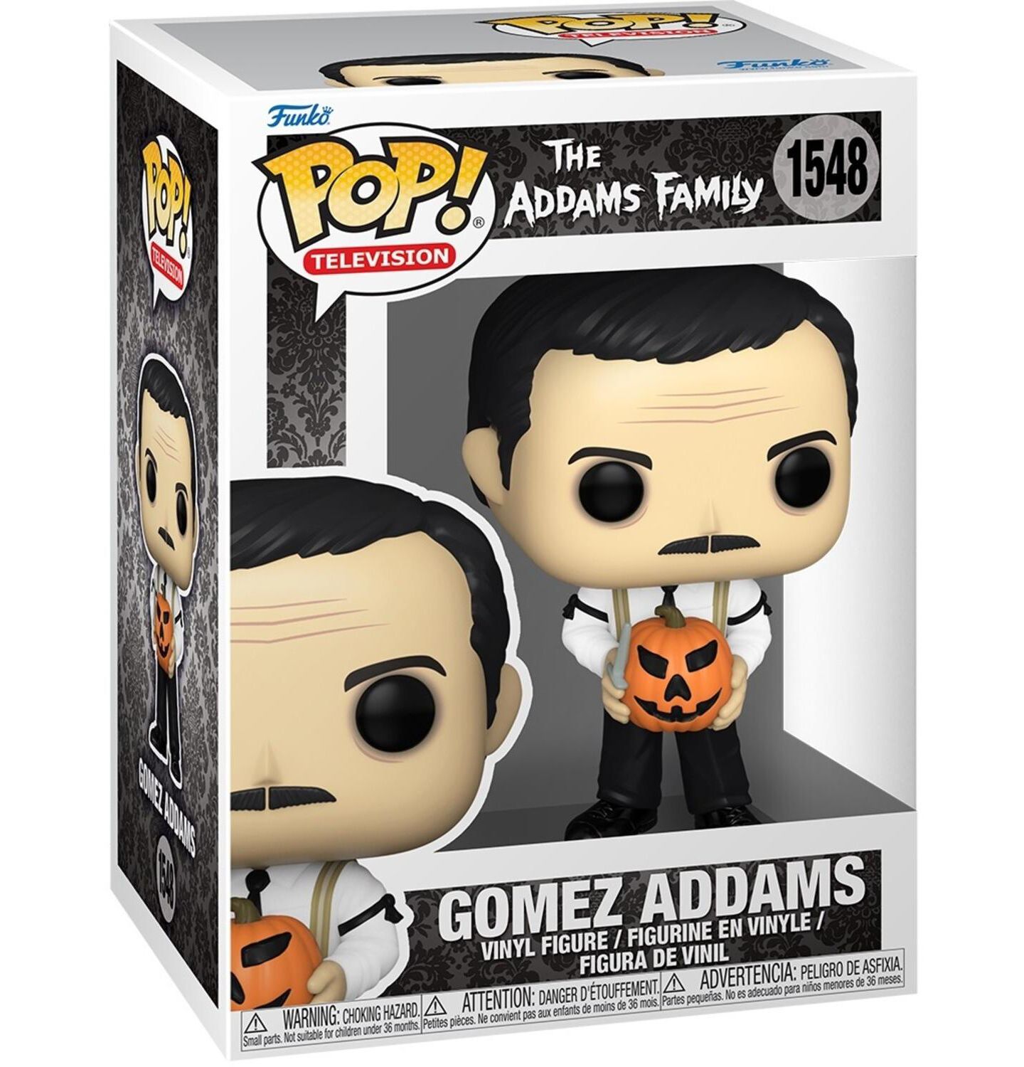 Виниловая фигурка Funko Pop! Addams Family Classic Gomez, 3.55", от 3 лет, цвет: Open Miscellaneous — фото 2