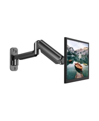 Full Motion Height-Adjustable Wall-Mounted Monitor Arm for 17"-32" Monitors, VESA Compatible