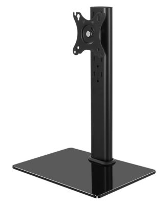 Free Standing Desk Height-Adjustable Swivel Cable Management Monitor Stand [Compatible with 13 to 32 inch LCD, LED, Plasma screens]