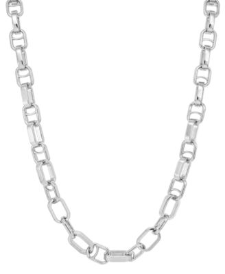 18K Gold Plated or Silver Plated Link Chain Necklace