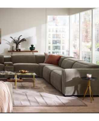 Carltoun Fabric Power Headrest Sectional Collection