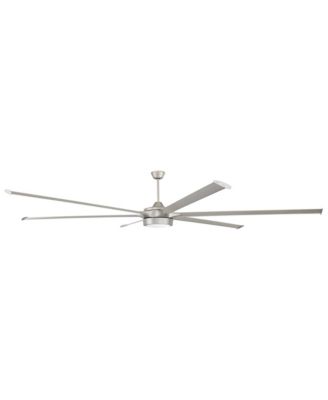 120 Prost Painted Nickel LED Smart Ceiling Fan