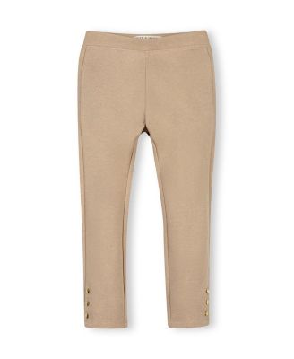 Toddler Girls' 2T-5T Slim Pull-On Button Cuff Pants