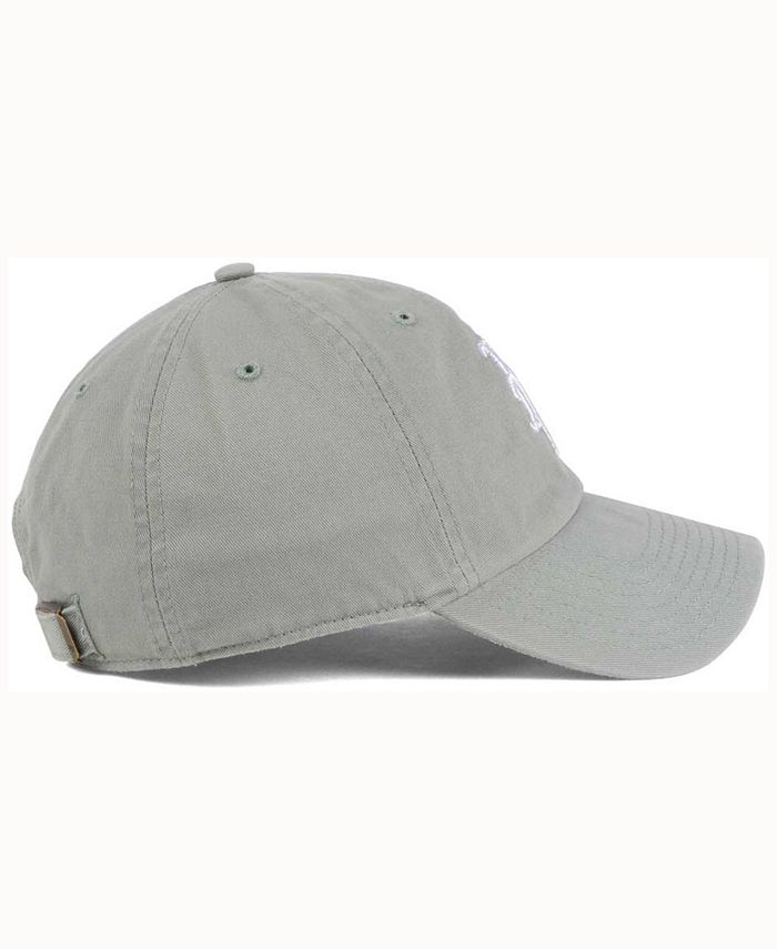'47 Brand New York Mets Gray White CLEAN UP Cap - Macy's