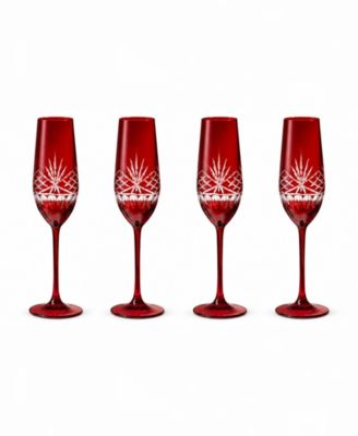 Dublin Aristocrat Champagne Flutes, Set of 4