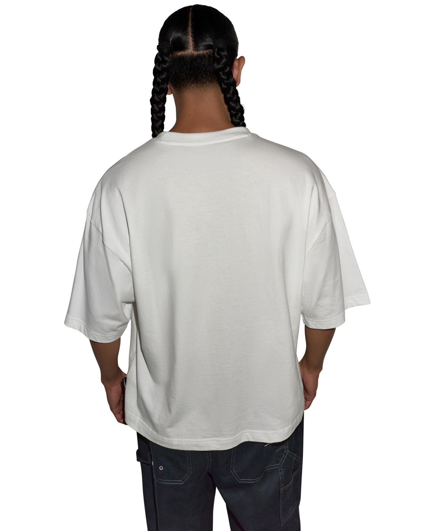 Мужская футболка Converse Crewneck Graphic, цвет: Белый — фото 5
