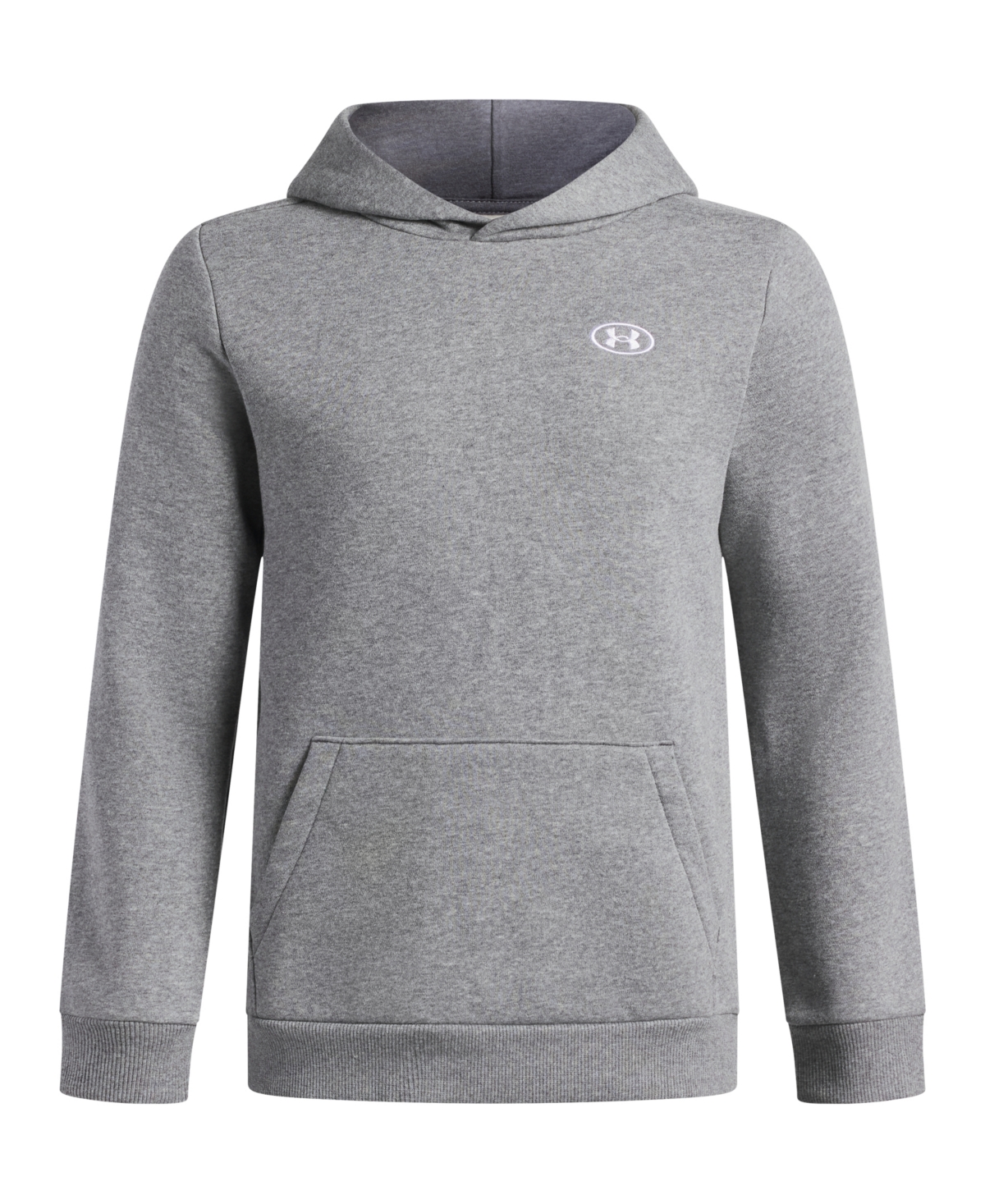 Under Armour Boys' 8-20 Rival Fleece Long-Sleeve Hoodie - Castlerock