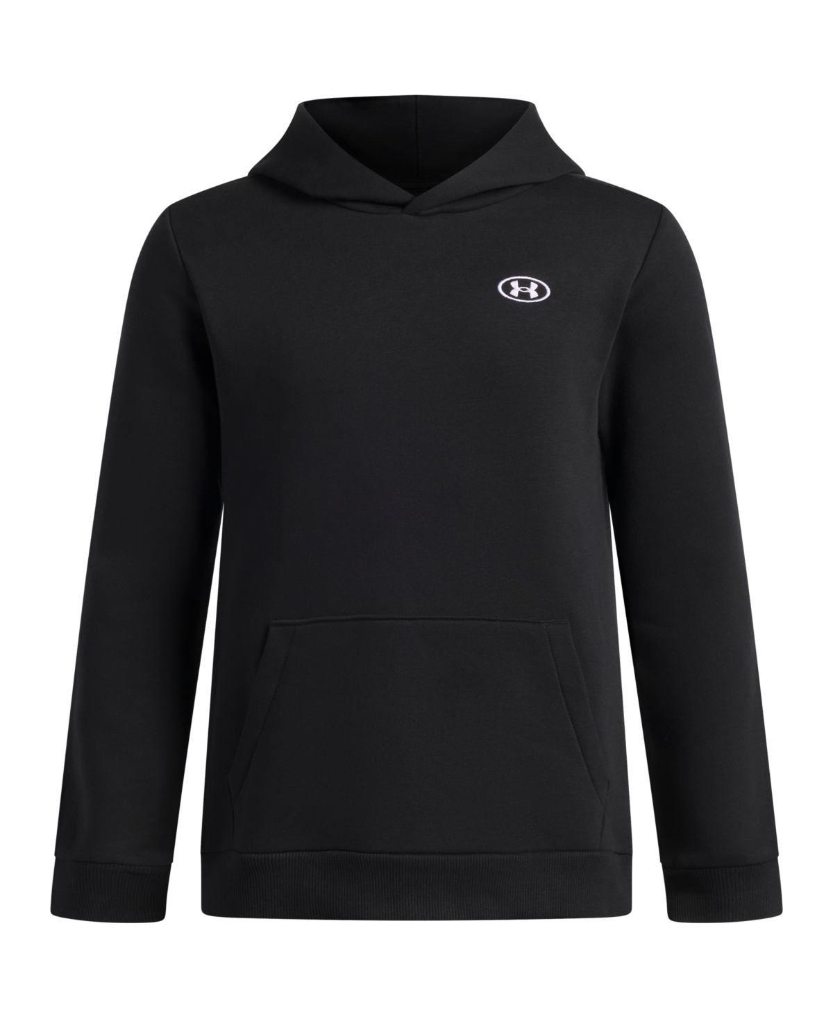 Under Armour | Junior's Boy's Rival Fleece Hoodie, Black, Size Medium