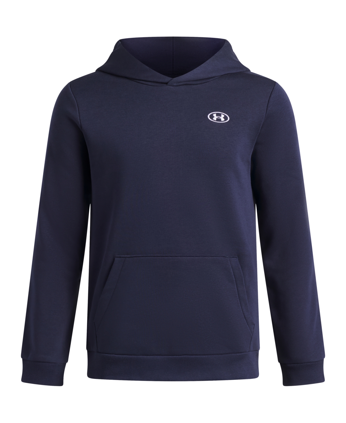 Under Armour Boys' 8-20 Rival Fleece Long-Sleeve Hoodie - Midnight Navy