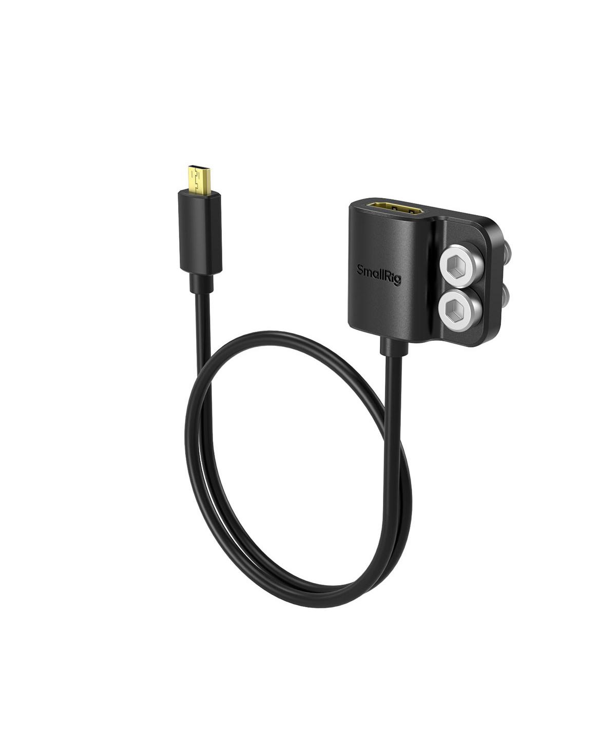 SmallRig 6125 Ultra-Slim Micro-hdmi to Hdmi Adapter Cable - Black
