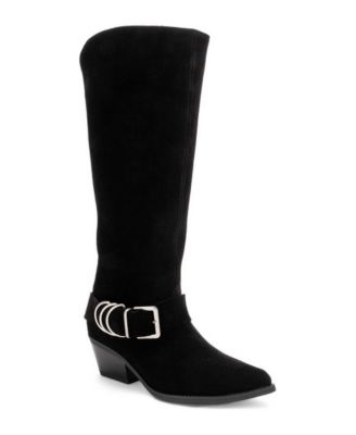 Women's Helios Leather Knee-High Western Boots