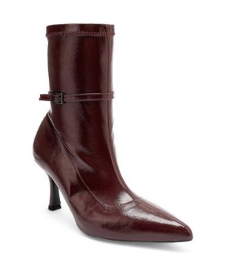Women's Andora Faux Suede Stiletto Pointed-Toe Ankle Boots