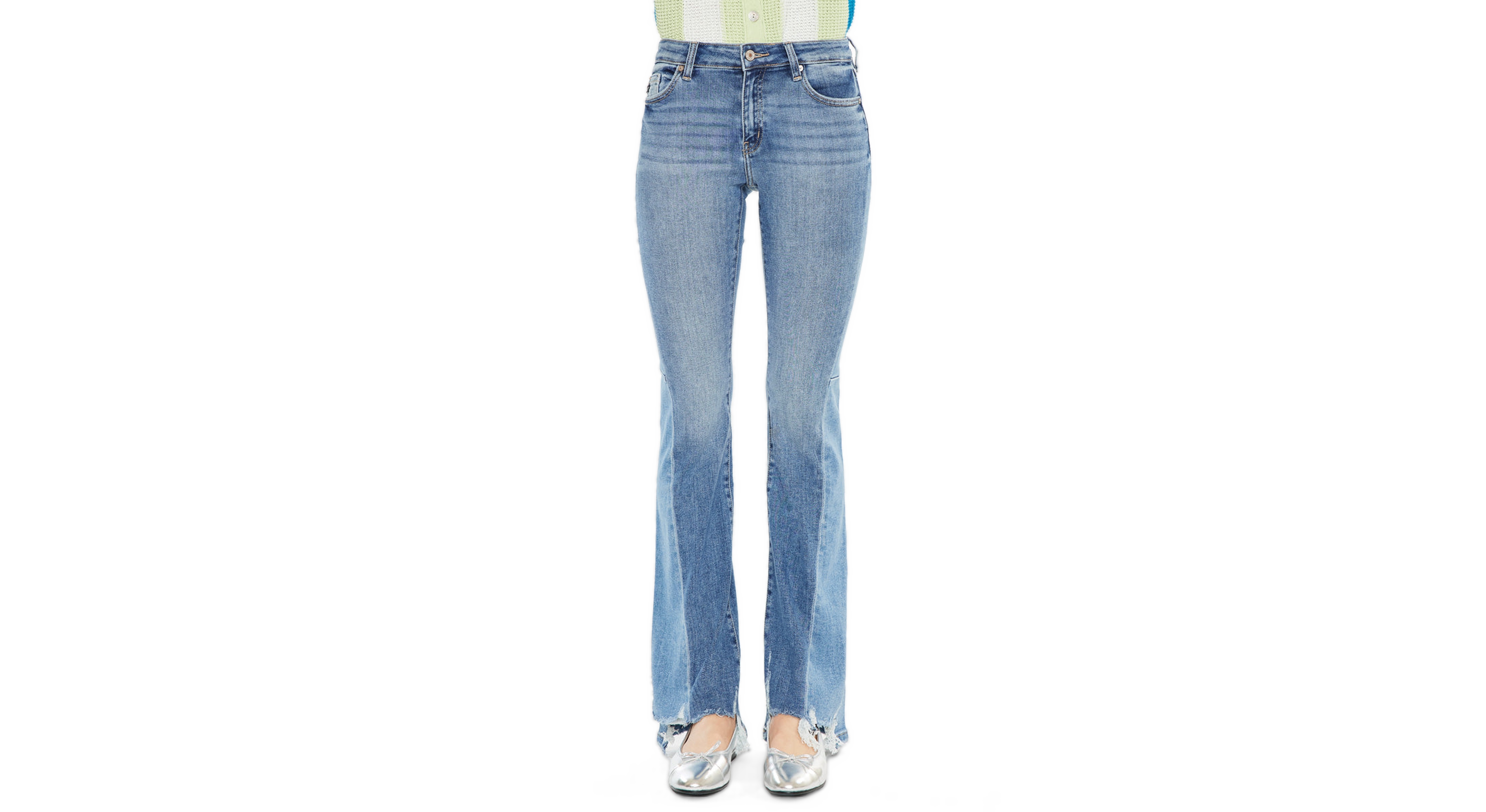 KanCan Women's Ami High-Rise Bootcut Jeans