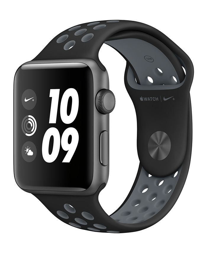 Apple Watch Nike+ 42mm Space Gray Aluminum Case with Black/Cool Gray ...