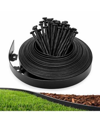 1.5IN X20FT Landscape Edging Kit With 24 Spikes